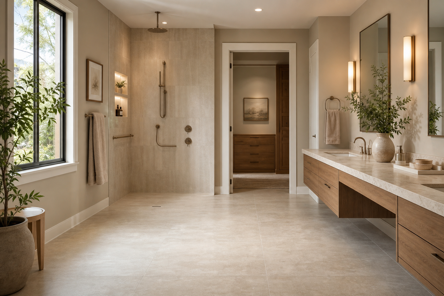 What Does 'Aging in Place' Actually Require in a Bathroom, Beyond Grab Bars?