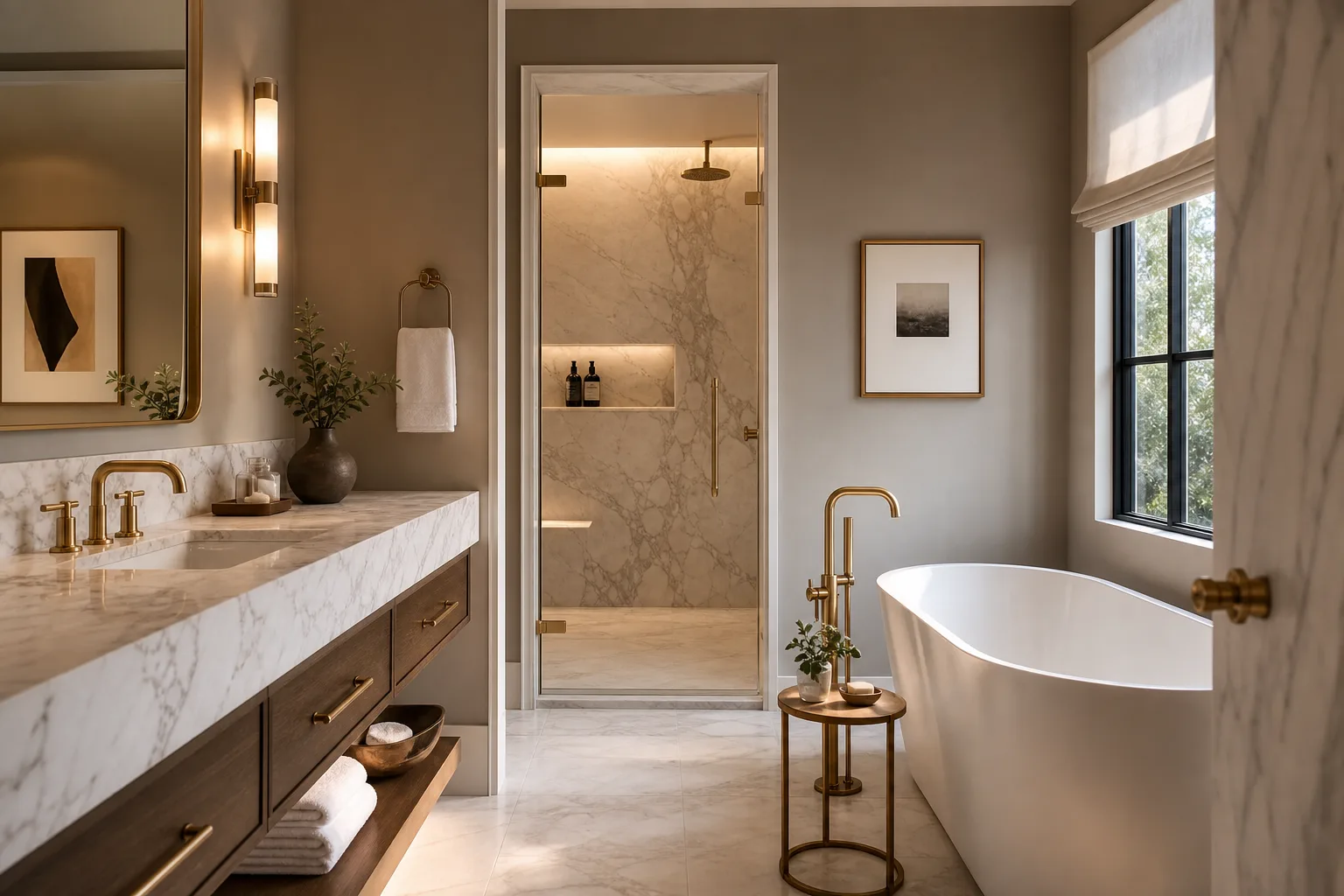 What Colors Make a Bathroom Look Expensive?